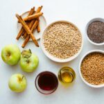 An ingredient shot of Ladera Foods high protein Apple Cinnamon Bites.