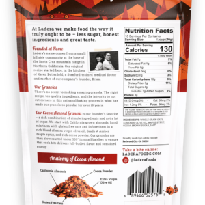 thumbnail image 2 of Ladera Foods Granola, Almond Pecan: Calories, Nutrition Analysis & More... 2 of 12